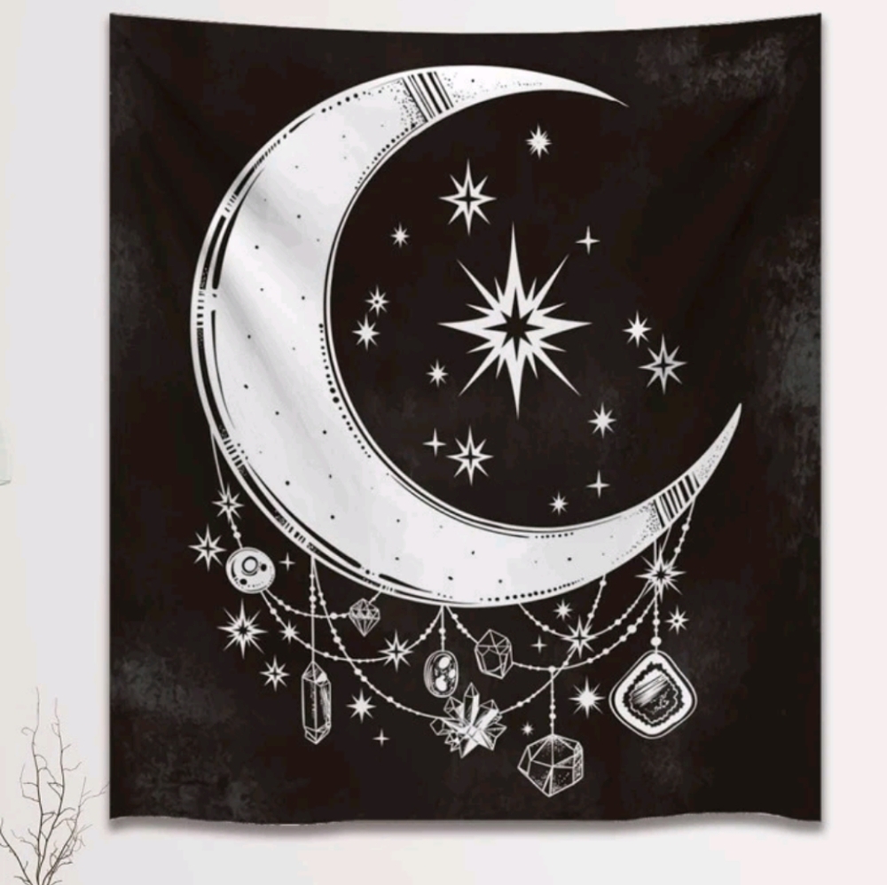 Crystal Moon Tapestry